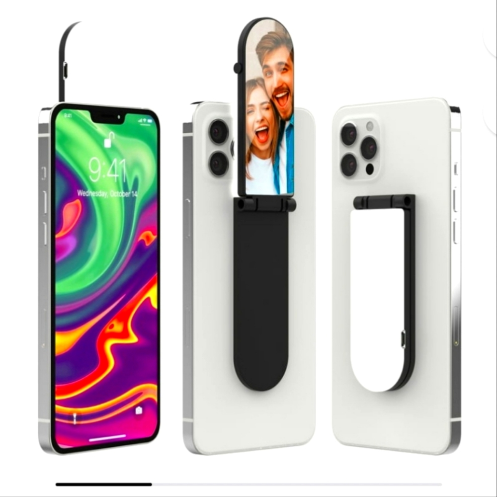 Premier Rechargeable Selfie Light + Kickstand